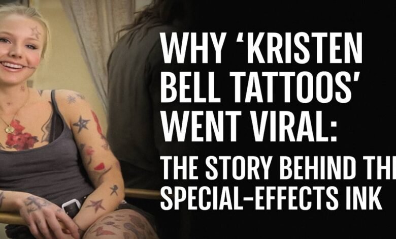 Kristen Bell Tattoos Trend: What Really Happened
