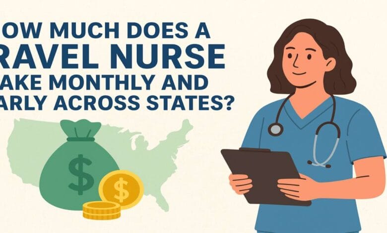 How much does a travel nurse make